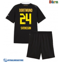 Fotballdrakt Barn Borussia Dortmund Daniel Svensson #24 Bortedraktsett 2026-27 Kortermet (+ Korte bukser)